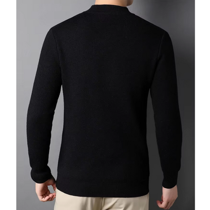 Men's turtleneck jumper - Classic turtleneck jumper for everyday wear and the office