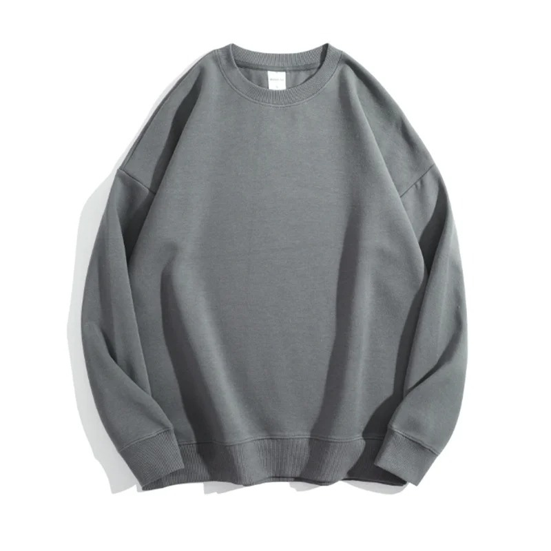 Basic Sweatshirt With Round Neck For Everyday Comfort - Women's Sweater