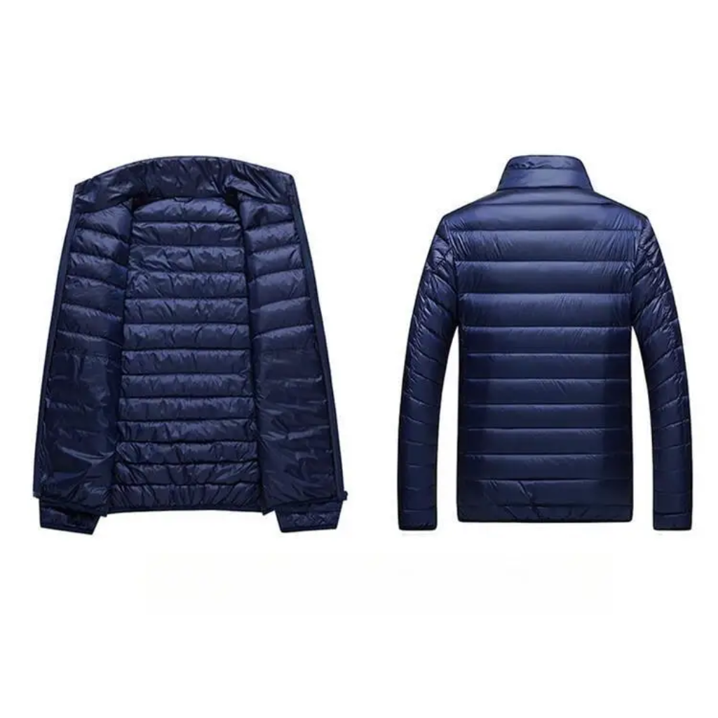 Men's quilted transition jacket - Light, warm, casual