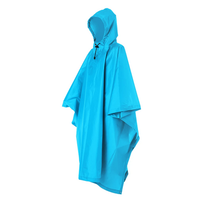 Men's mackintosh poncho waterproof lightweight with hood