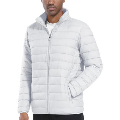 Men's quilted transition jacket - Light, warm, casual