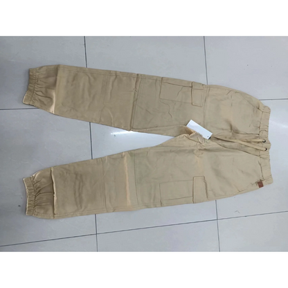 Cargo trousers men - Sporty jogging trousers with side pockets, elasticated waistband