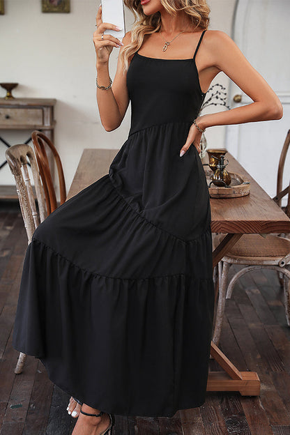 Sleeveless maxi dress