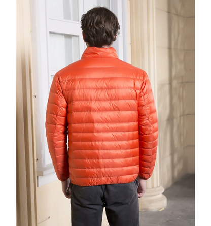 Men's quilted transition jacket - Lightweight, insulated, casual