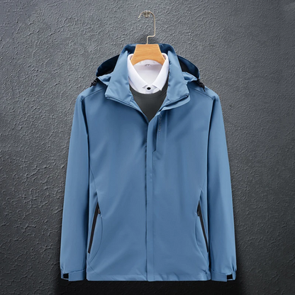 Men's mackintosh Windproof Waterproof with adjustable hood