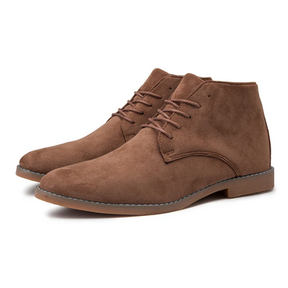 Classic suede chukka boots for men, comfortable and stylish