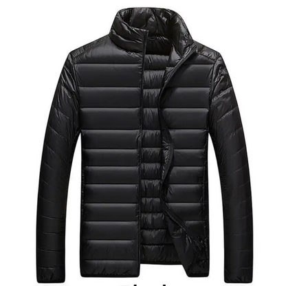 Men's quilted transition jacket - Light, warm, casual