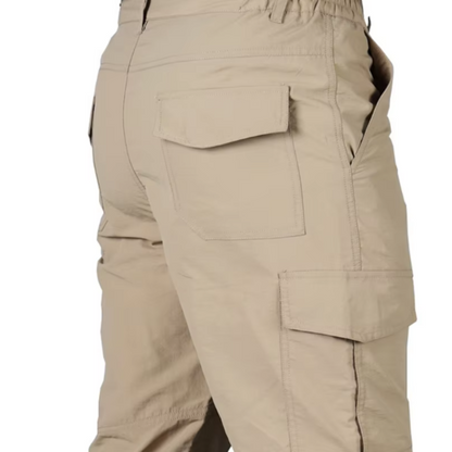 Cargo trousers for men - Outdoor work trousers with pockets, robust quality