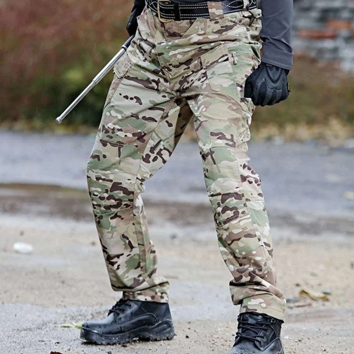 Cargo trousers for men - Robust tactical trousers with pockets, suitable for outdoor use