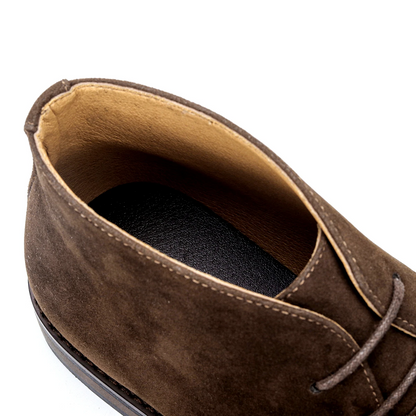 Timeless suede chukka boots for men, elegant and comfortable