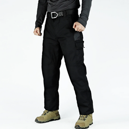 Cargo trousers for men - Robust work trousers with pockets, reinforced knees