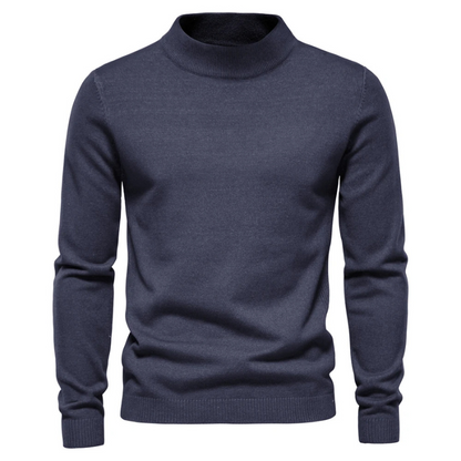 Turtleneck jumper men | Fashionable slim fit knitted jumper