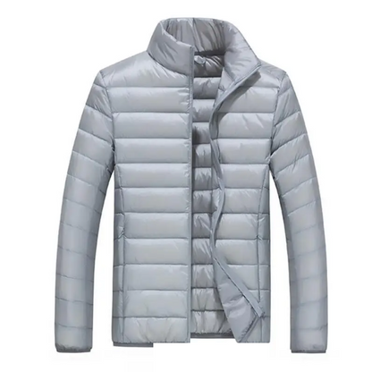 Men's quilted transition jacket - Light, warm, casual