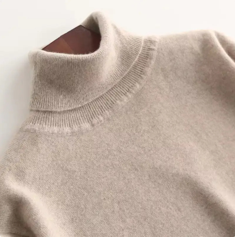 Turtleneck jumper men - Cosy turtleneck jumper in fine knit