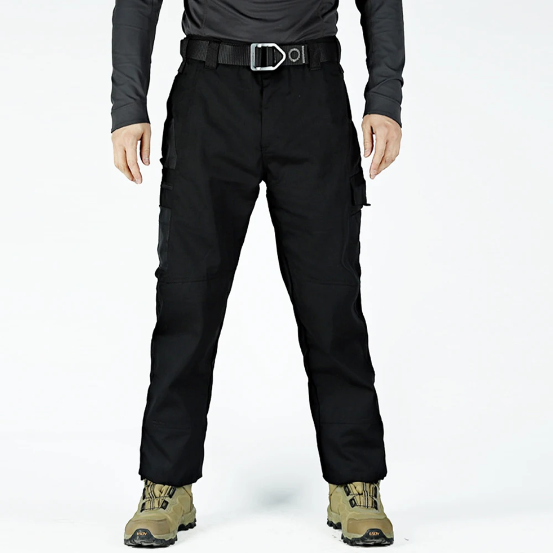 Cargo trousers for men - Robust work trousers with pockets, reinforced knees