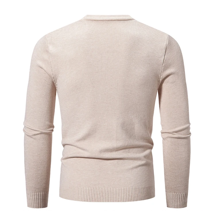 Simple round neck men's with comfortable cut