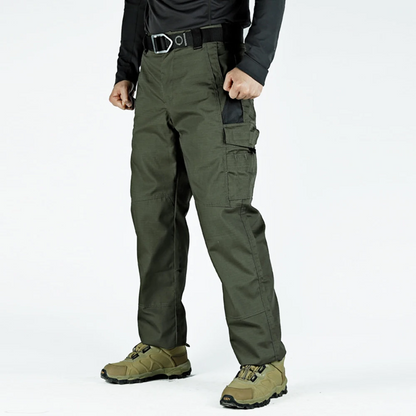 Cargo trousers for men - Robust work trousers with pockets, reinforced knees