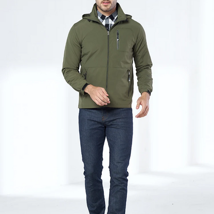 Men's mackintosh Waterproof Lightweight with hood and pockets