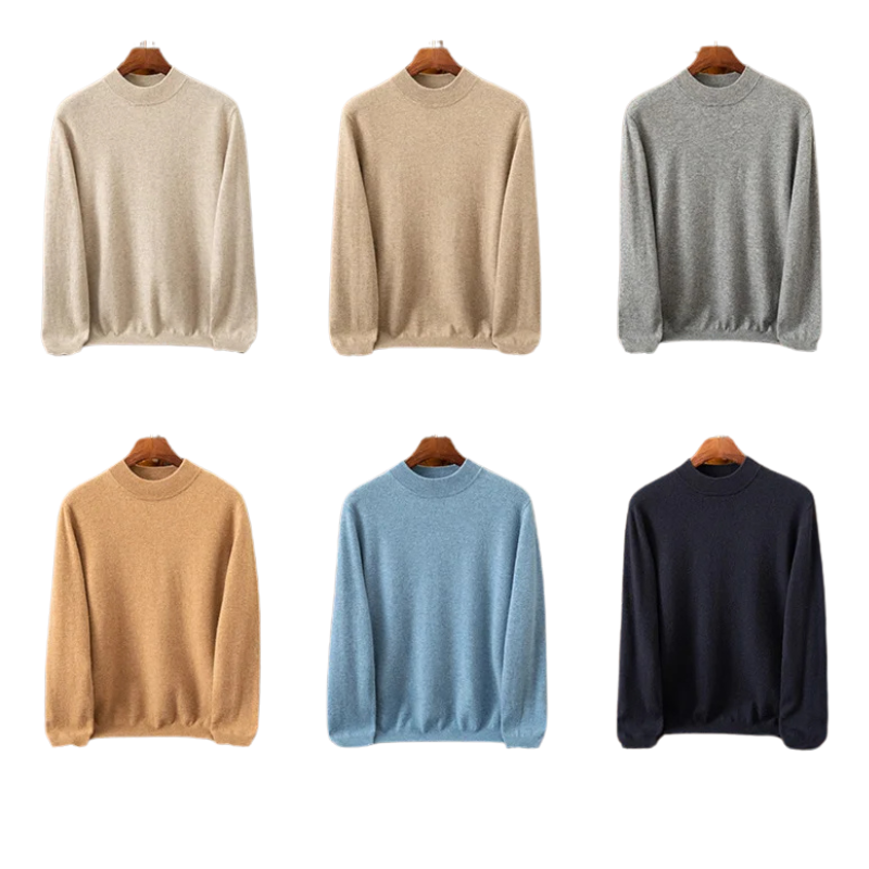 Classic men's sweater with high wearing comfort for every occasion