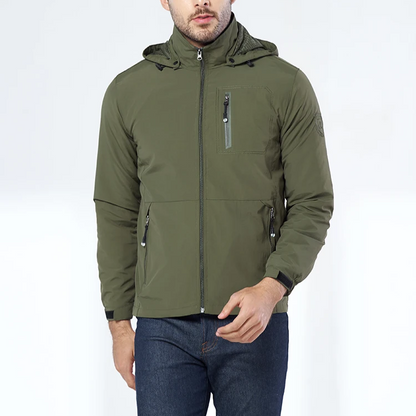 Men's mackintosh Waterproof Lightweight with hood and pockets