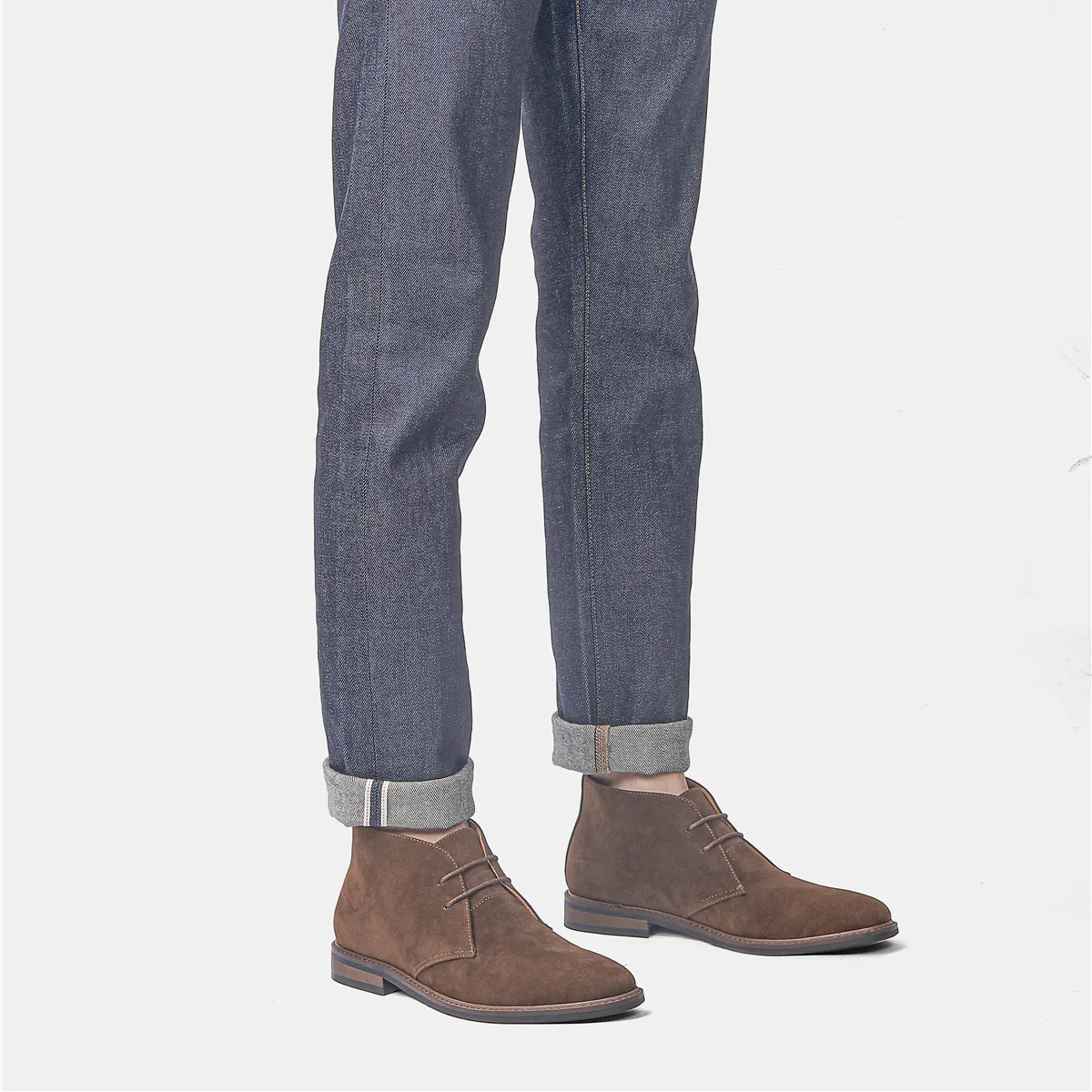 Timeless suede chukka boots for men, elegant and comfortable