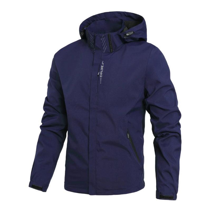 Men's mackintosh Breathable Waterproof with detachable hood