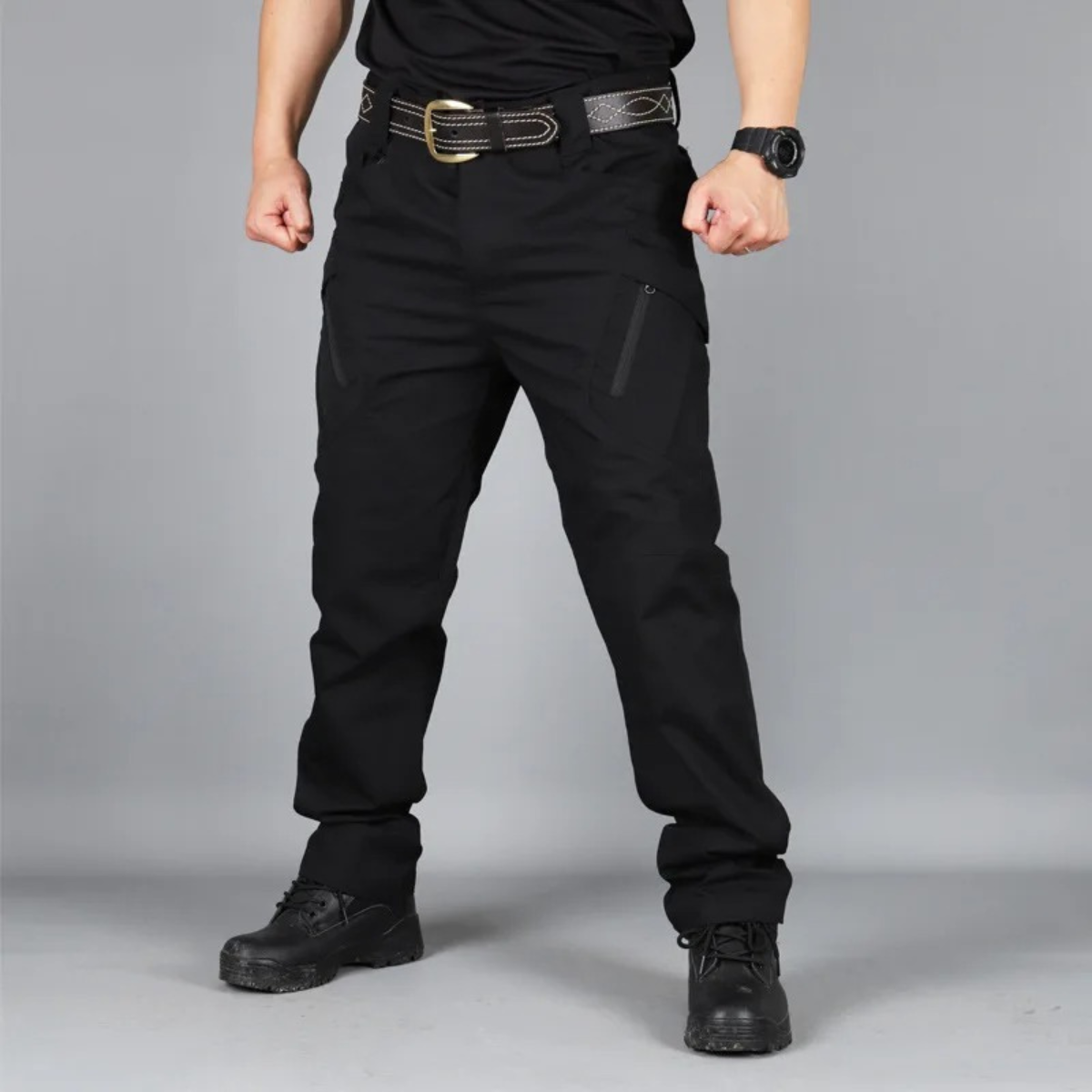 Cargo trousers for men - Robust tactical trousers with pockets, suitable for outdoor use