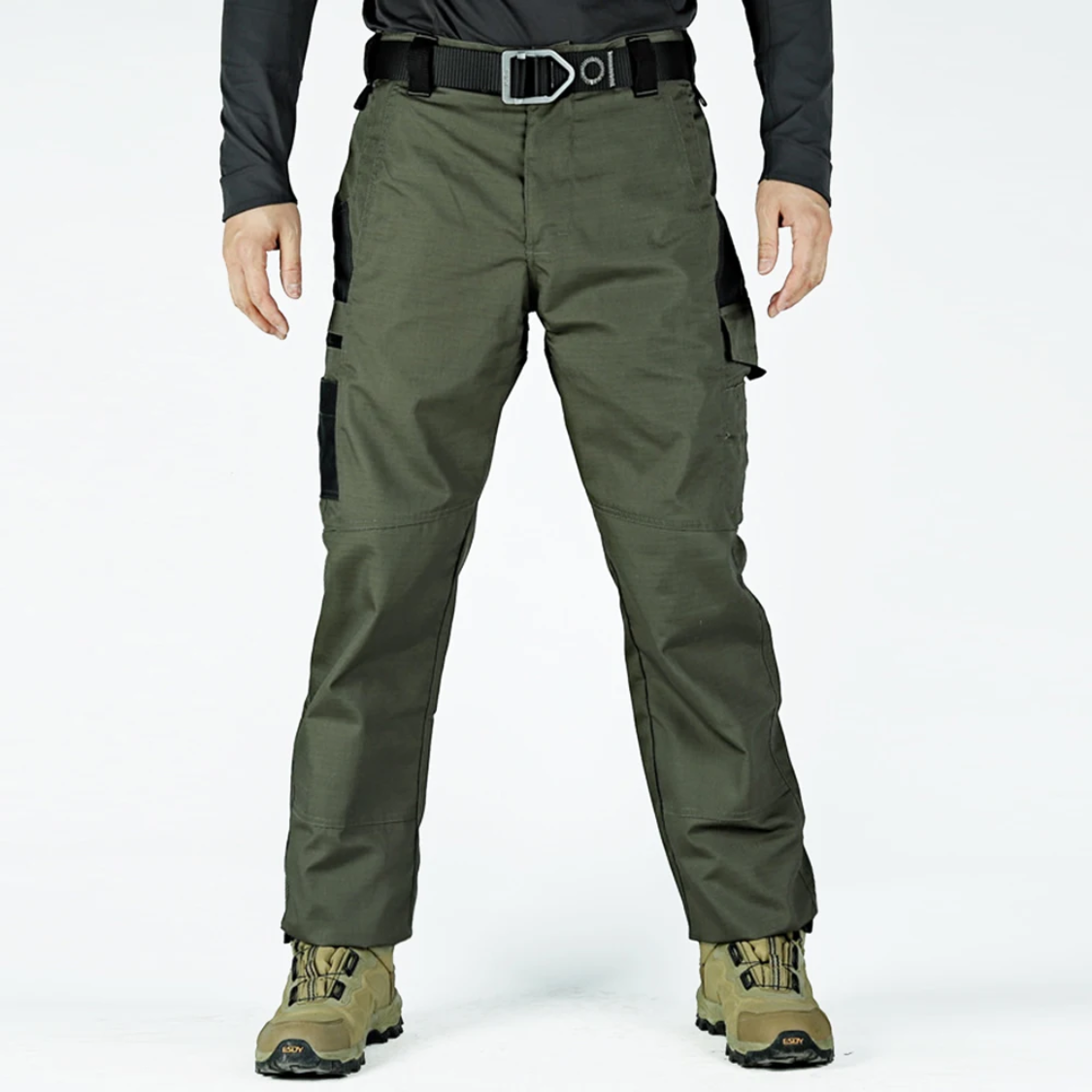 Cargo trousers for men - Robust work trousers with pockets, reinforced knees