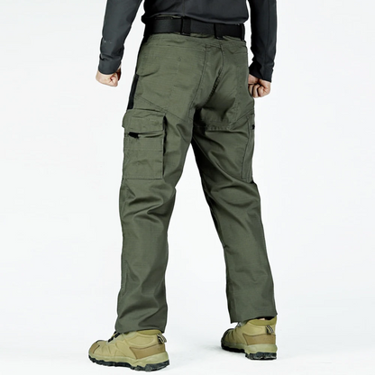 Cargo trousers for men - Robust work trousers with pockets, reinforced knees