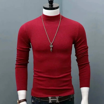 Turtleneck jumper men - Fluffy turtleneck jumper for cosy comfort