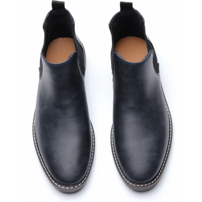 Elegant men's Chelsea boots with non-slip sole