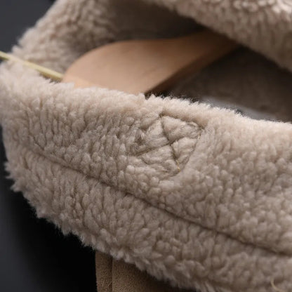 Women's Suede Winter Coat