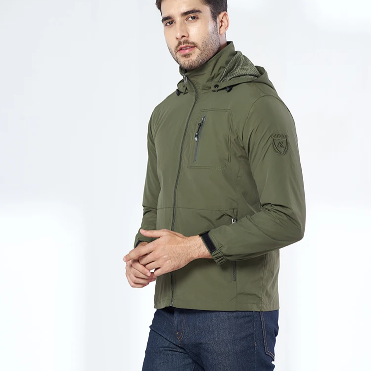 Men's mackintosh Waterproof Lightweight with hood and pockets