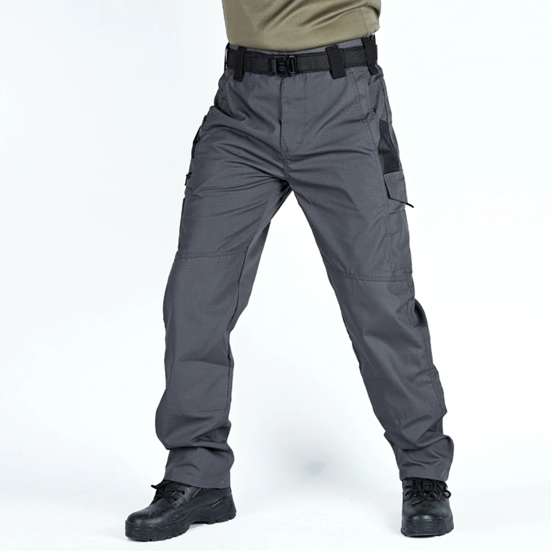 Cargo trousers for men - Robust work trousers with pockets, reinforced knees