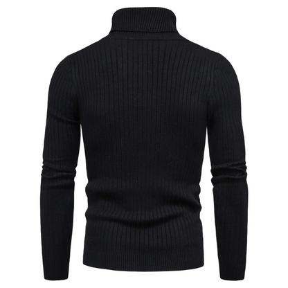 Elegant knitted jumper with high-quality material - Turtleneck jumper men