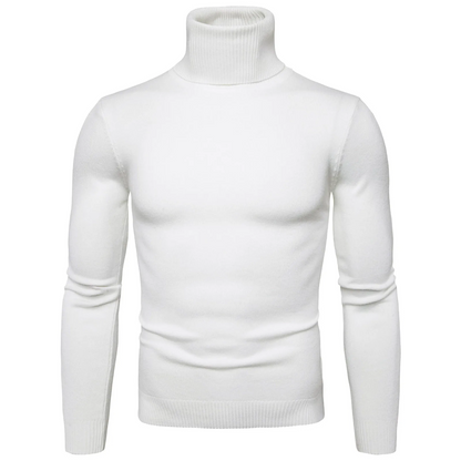 Turtleneck jumper men - Slim fit, Soft knit, Warm, Casual wear