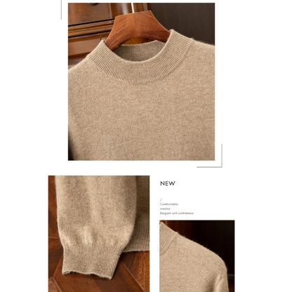 Classic men's sweater with high wearing comfort for every occasion