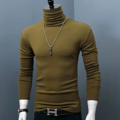 Elegant turtleneck jumper men - Fashionable turtleneck jumper