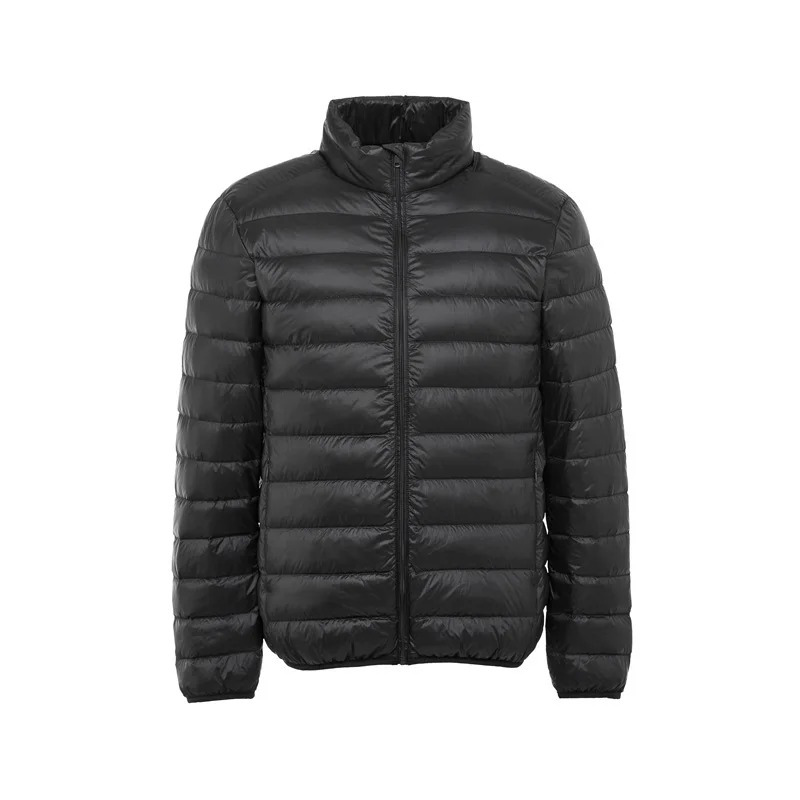 Men's quilted transitional jacket - Lightweight, Warm, With zip