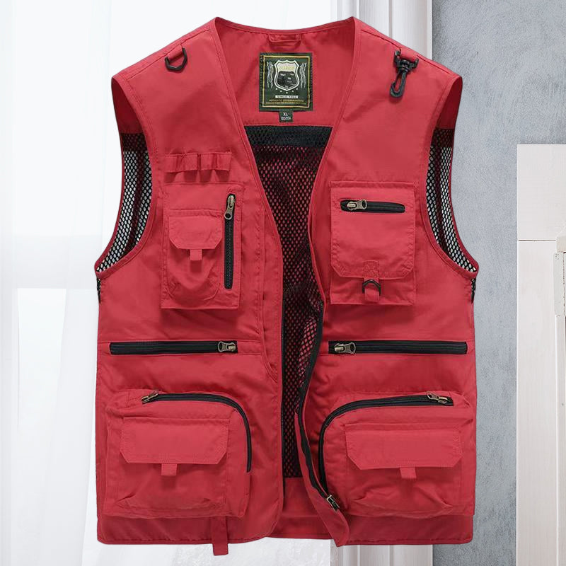 Unisex - Tactical Vest - Durable Fabric - Multi-Pocket Outdoor Gear