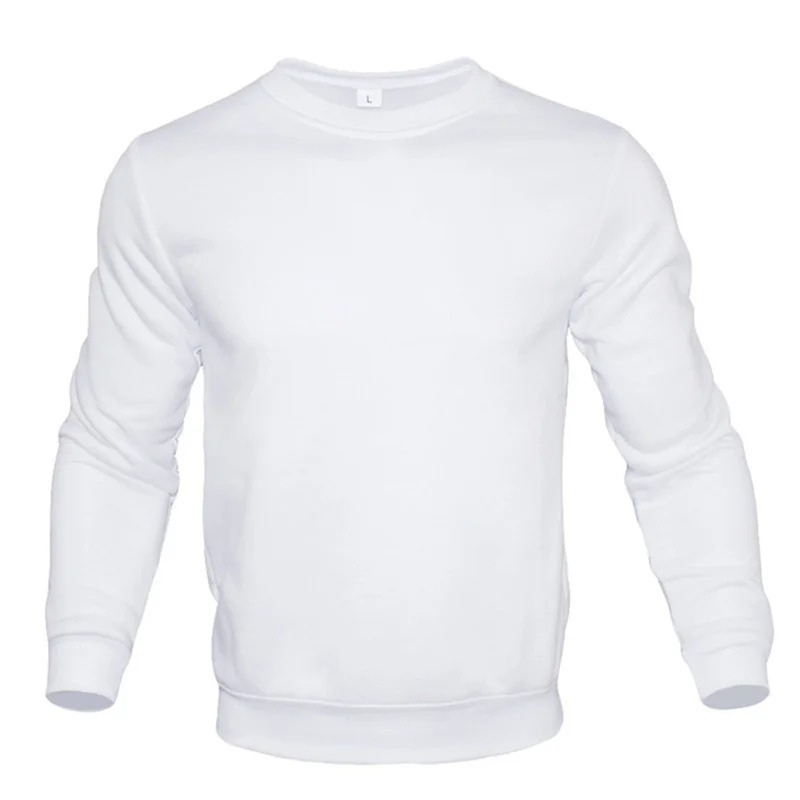 Men's sweater, round neck long sleeve casual jumper