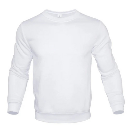 Men's sweater, round neck long sleeve casual jumper