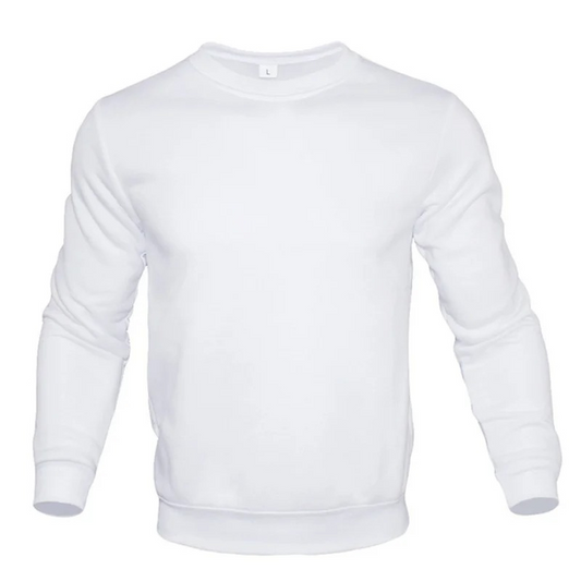 Men's sweater, round neck long sleeve casual jumper