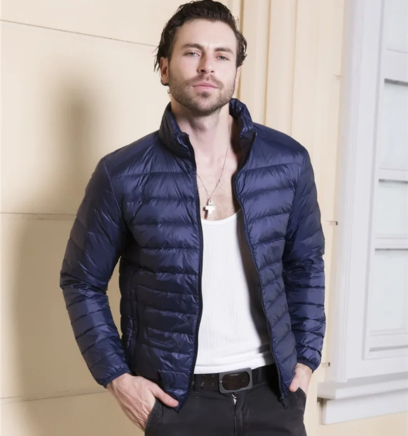 Men's quilted transition jacket - Lightweight, insulated, casual