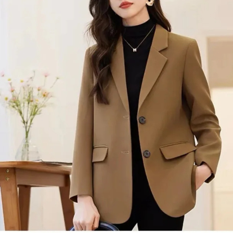 Elegant Ladies Blazer With Double Button Closure