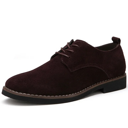 Elegant suede chukka boots for men, comfortable and classic