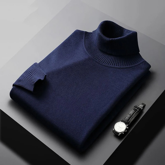 Turtleneck jumper men - Classic turtleneck jumper for elegant looks