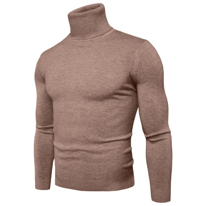 Turtleneck jumper men - Slim fit, Soft knit, Warm, Casual wear