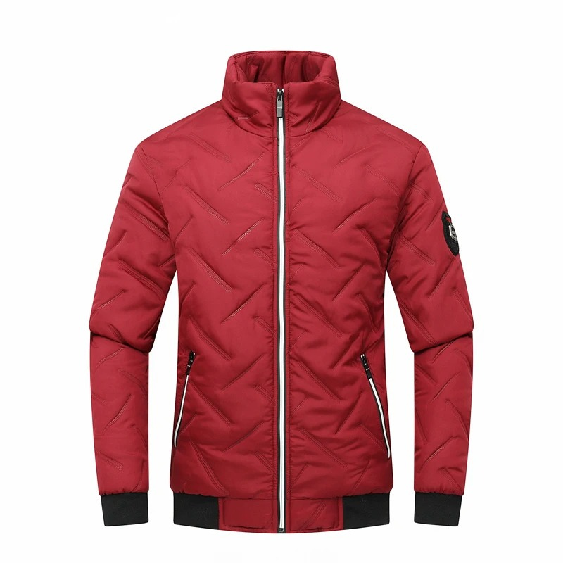 Men's quilted transition jacket - Lightweight, Warm, With zip