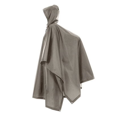 Men's mackintosh poncho waterproof lightweight with hood